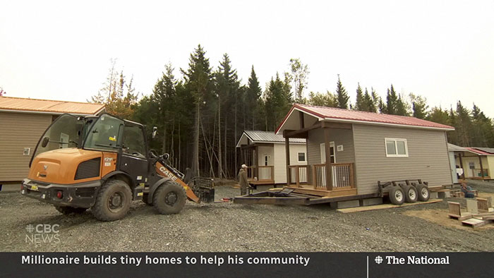 Millionaire Builds 99 “Tiny Homes” In Canada To Reduce Homelessness And “Empower” Residents Millionaire Builds 99 “Tiny Homes” In Canada To Reduce Homelessness And “Empower” Residents