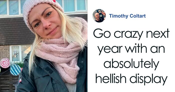 Mom’s “Low-Budget” Halloween Decoration Sparks Outrage As Neighbors Send “Anonymous” Letter