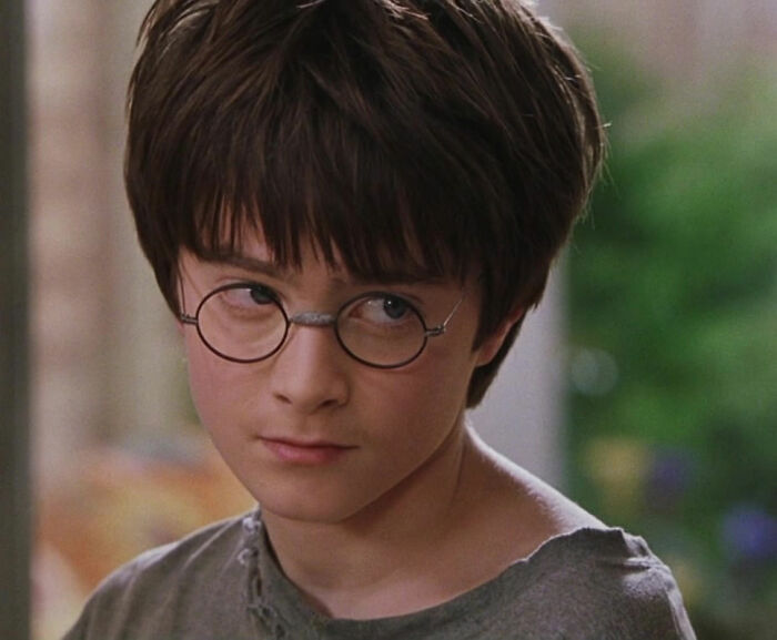 Harry Potter looking