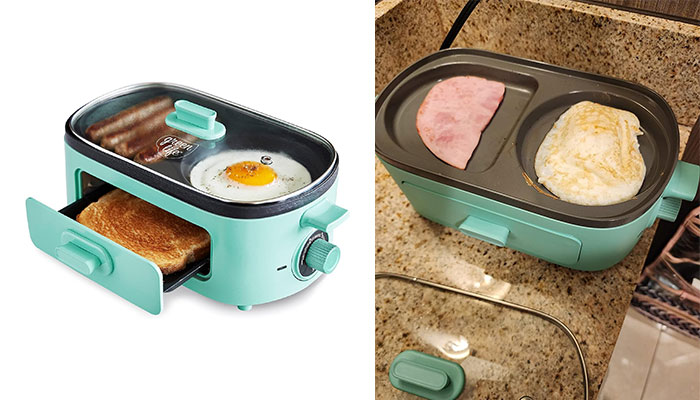 Hassle-Free Mornings With The 3-In-1 Breakfast Maker Station - When Efficiency Is More Than Just A Key, It's A Lifestyle!
