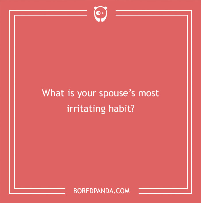 Question for newlyweds