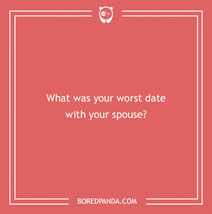 Question for newlyweds