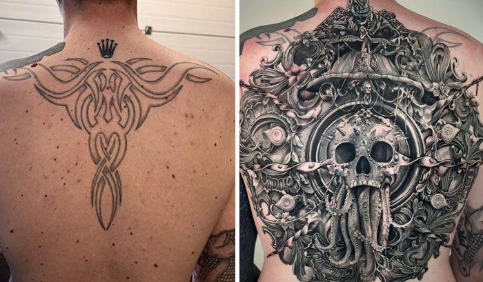 This Is The Most Detailed Piece I Have Ever Done In Such A Short Span Of Time, Less Than A Month, 8 Sessions. Everything Below The Neck Is Healed