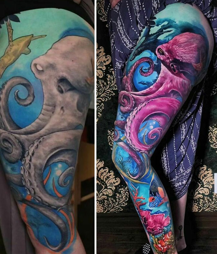 I Started This Project A While Ago With Huge Cover-Up/Rework Of Octopus