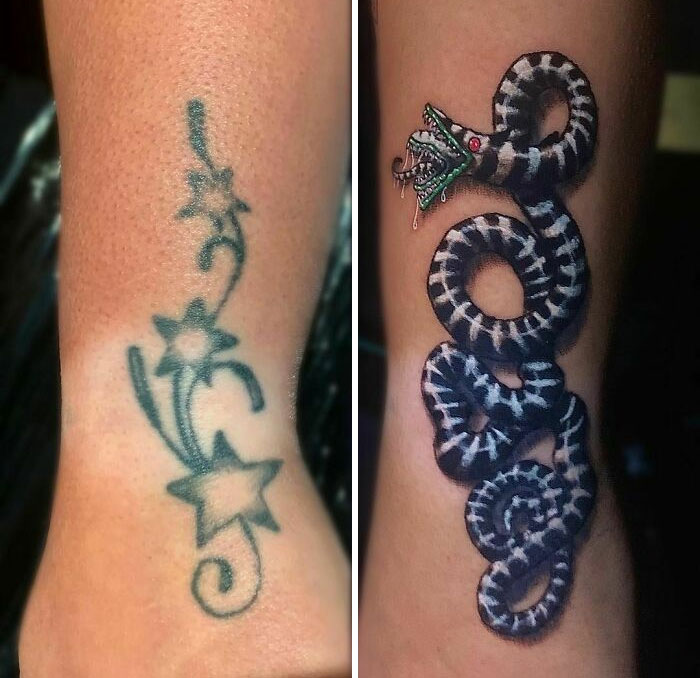 Beautiful Cover-Up Tattoo