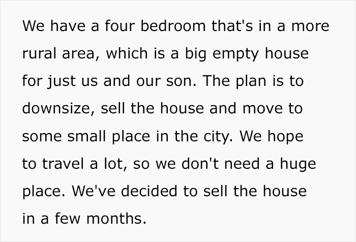 Parents Want To Downsize, Expect Their 19-Year-Old To Move Out Parents Want To Downsize, Expect Their 19-Year-Old To Move Out