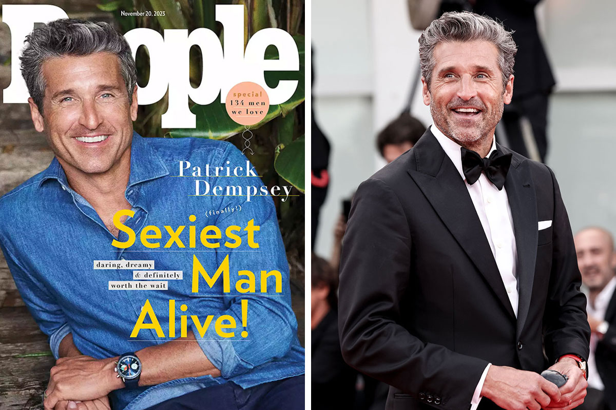 People Crowns Patrick Dempsey “Sexiest Man Alive” But Title Sparks Huge ...