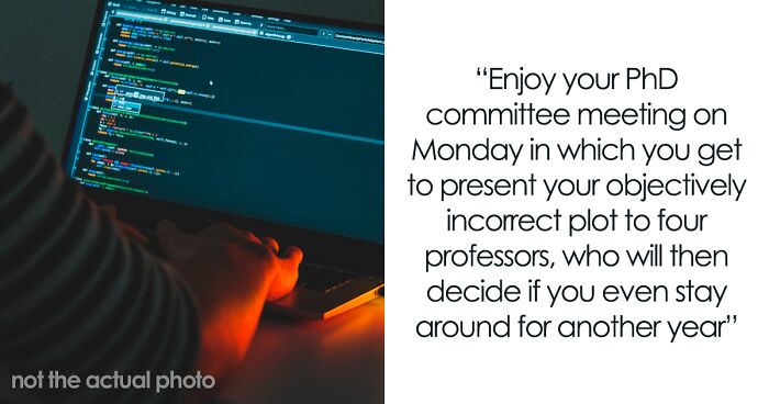 Researcher Allows Annoying Ph.D. Student To Set Herself Up For Failure Before Committee Meeting