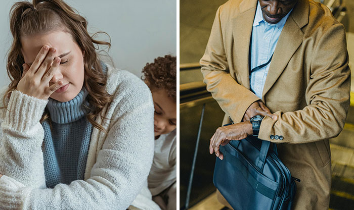 Guy With 2 Jobs Just Leaves When His Jobless Wife Can’t Get Son Ready In Time For Daycare