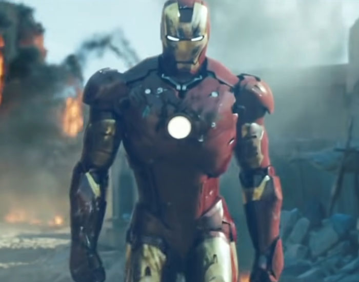 Robert Downey Jr. In "Iron Man"