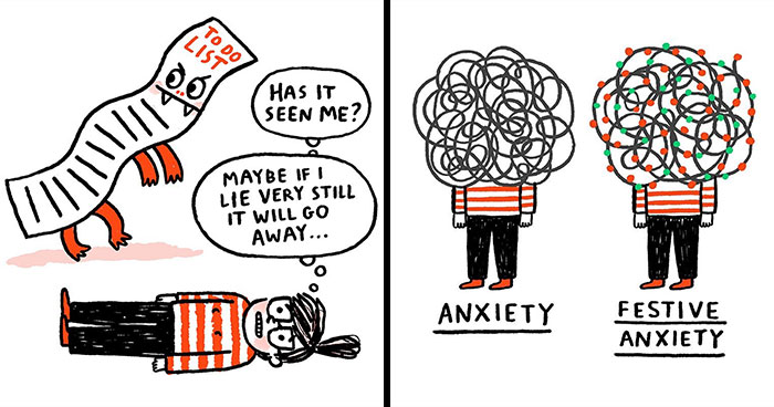 Artist Suffering From Anxiety And Depression Illustrates Her Daily Life In Funny Comics (45 New Pics)