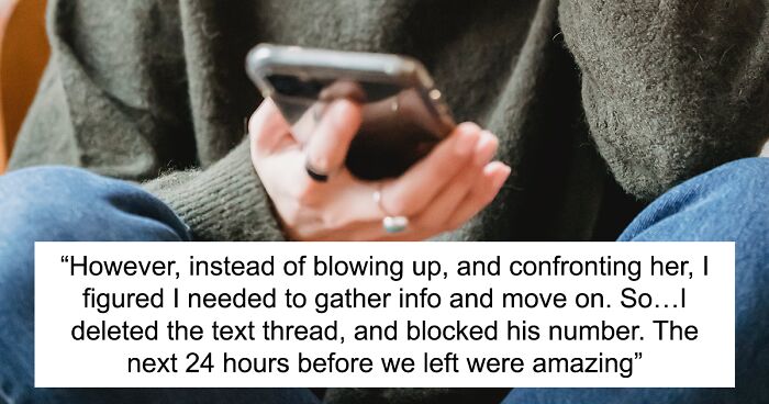 Husband Figures Out Wife Is Cheating During Their Trip, Gets His ...
