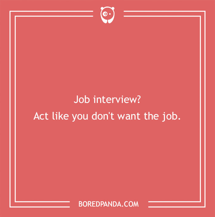 Joke on reverse psychology