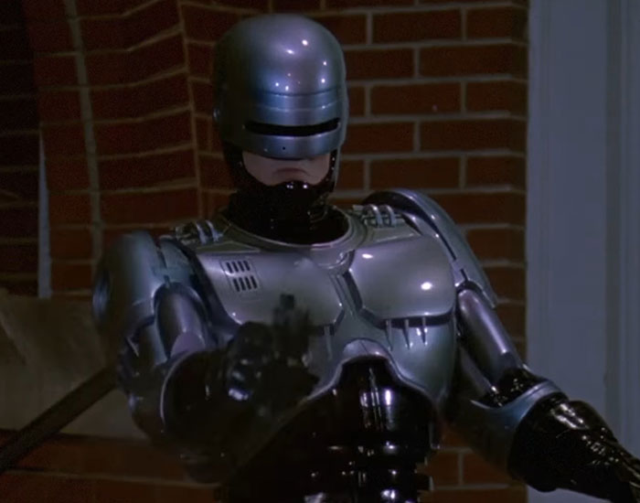 Robert John Burke In "Robocop 3"