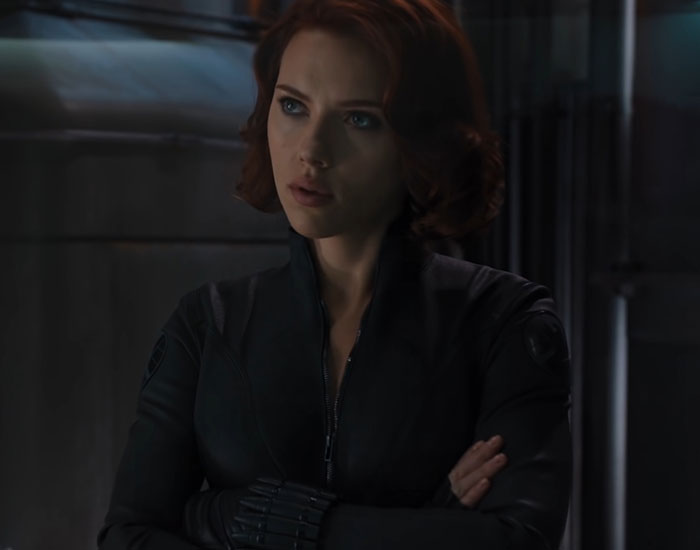 Scarlett Johansson In "The Avengers"