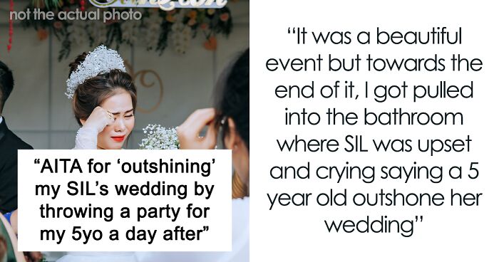 Woman Throws Kid’s B-Day Party A Day After SIL’s Wedding, Sparks Debate On Whether It’s Appropriate