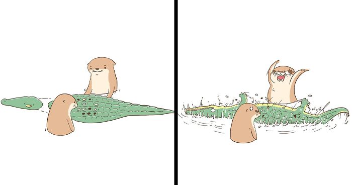 This Artist Creates Hilariously Relatable Comics, Featuring All Kinds Of Cute Animals (32 New Pics)