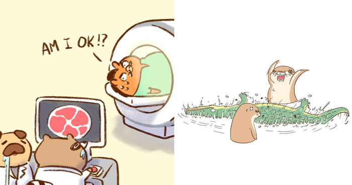 This Artist Creates Hilariously Relatable Comics, Featuring All Kinds Of Cute Animals (32 New Pics)