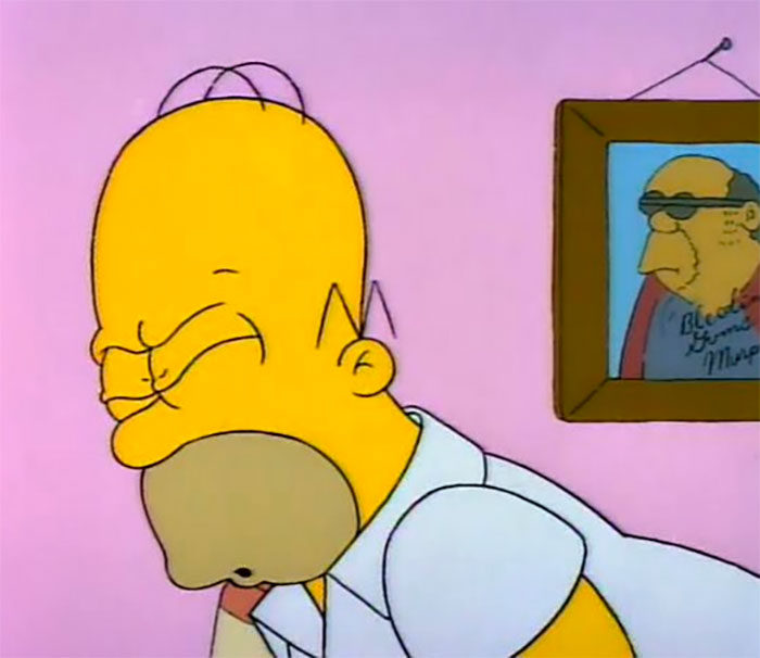 Homer saying doh