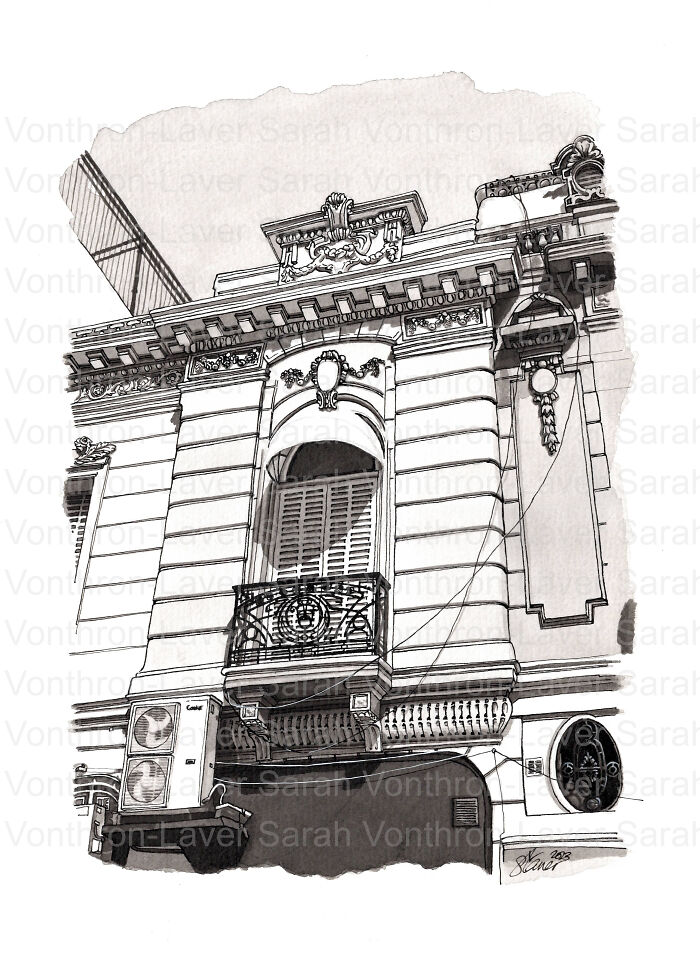 I Drew These Inky Pictures Of Buenos Aires (6 Pics) I Drew These Inky Pictures Of Buenos Aires (6 Pics)