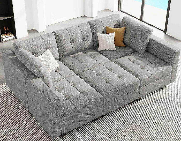 picture of Belfin sleeper sofa from Amazon