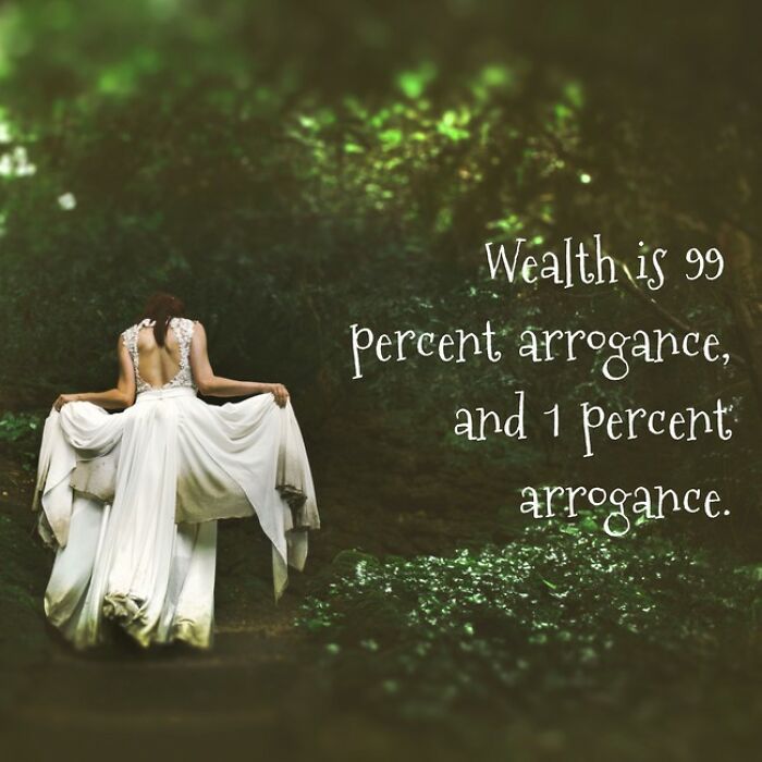 So, 100% Arrogance. Seems About Right