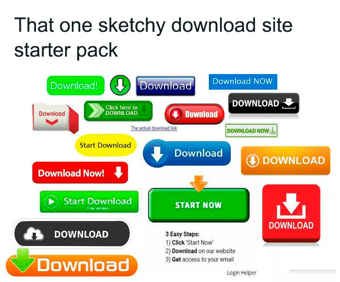 That One Sketchy Download Site Starter Pack