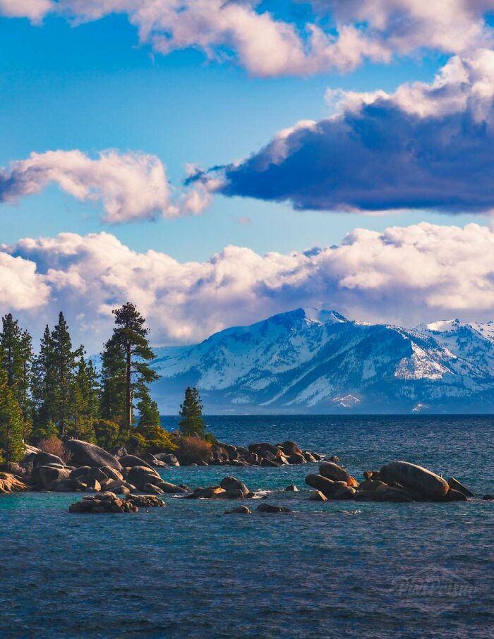 The Clearing Of A Spring Storm On The West Side Of Lake Tahoe, Nevada