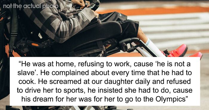Woman Refuses To Take Care Of Her Heartless Now Disabled Husband, Daughter Sees The Post And Replies