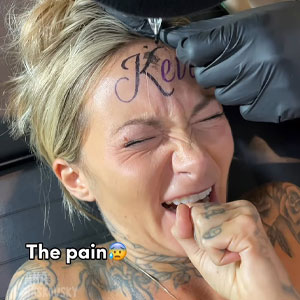 Influencer With Boyfriend’s Name “Inked” On Forehead Admits It Was Fake (Updated)