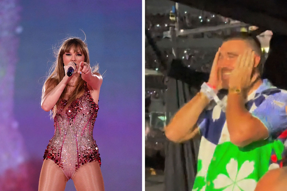 Taylor Swift Changes 'Karma' Lyrics for Travis Kelce on Eras Tour - Sports  Illustrated Kansas City Chiefs News, Analysis and More