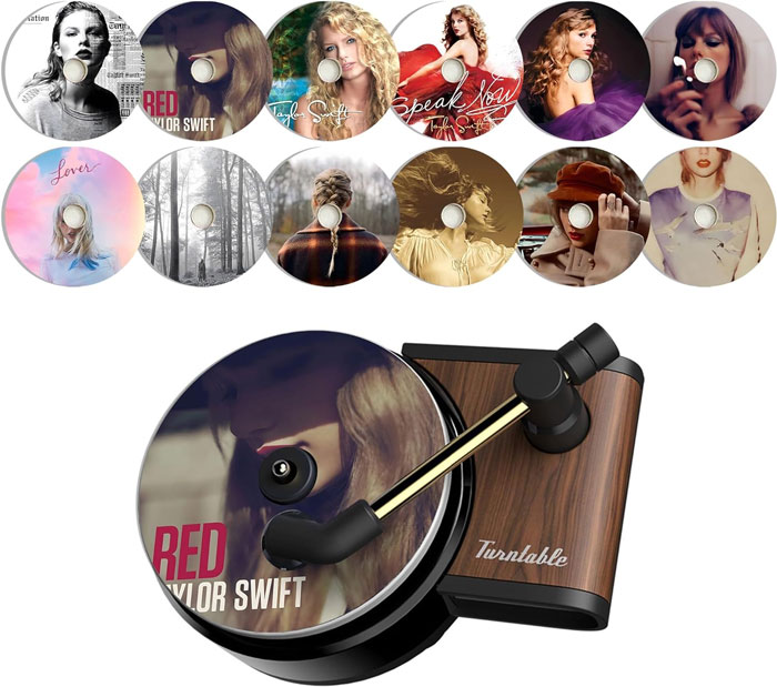 12pcs Taylor Swift Car Air Fresheners Vent Clips: A playful art piece that delivers a classic vintage charm every Swiftie will adore.