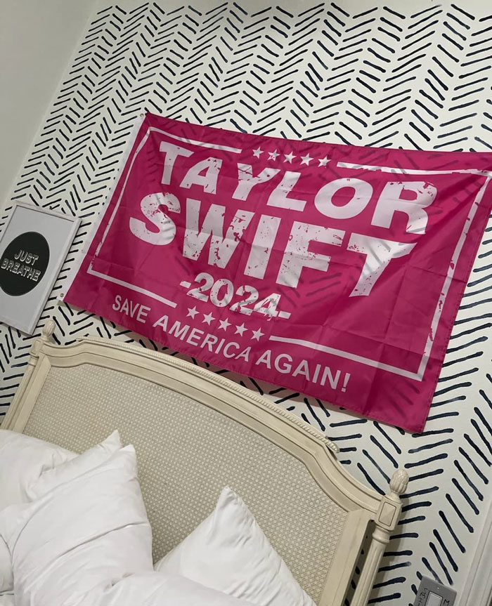Taylor 2024 Flag: A high-definition, durable polyester flag that screams support and adoration for Taylor Swift in a high-impact way.