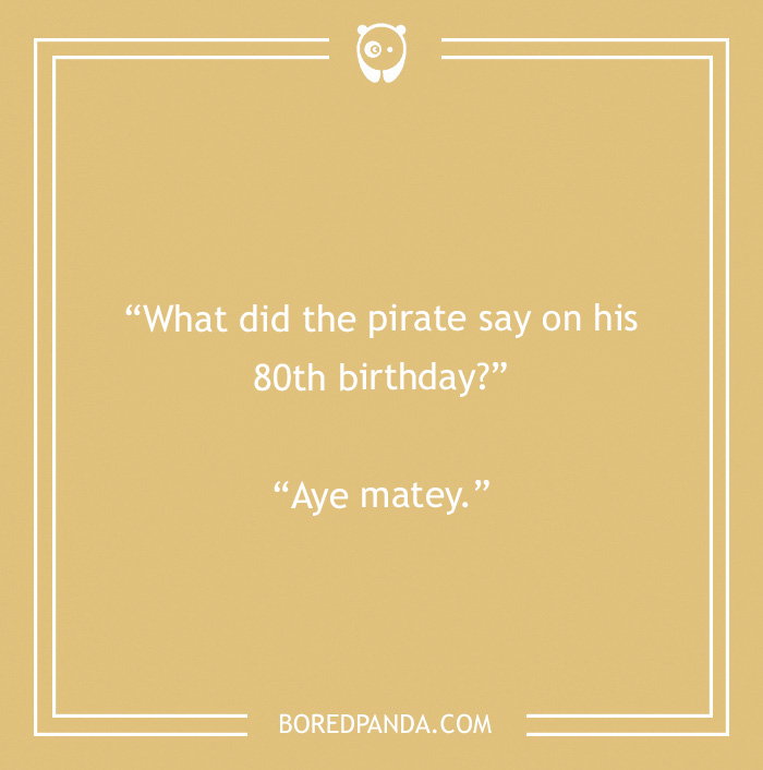 Pirate pun 