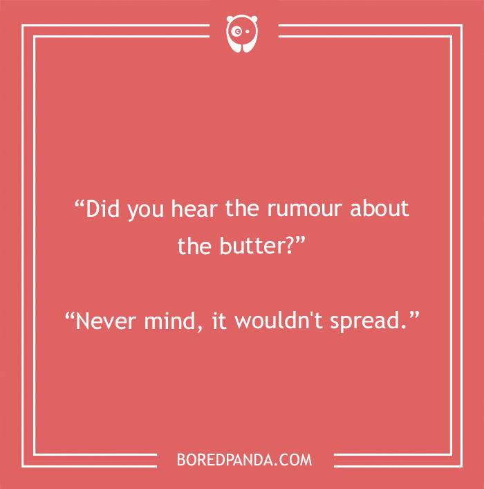 Butter pun 