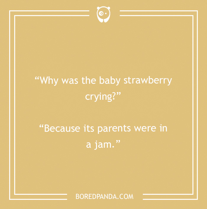 Baby strawberry pun 