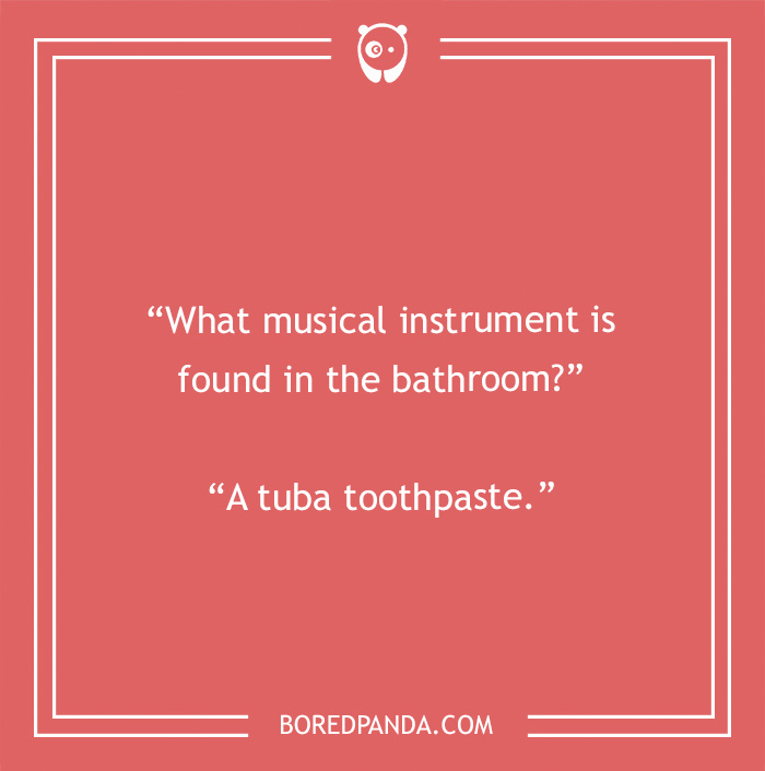 Musical instrument pun 