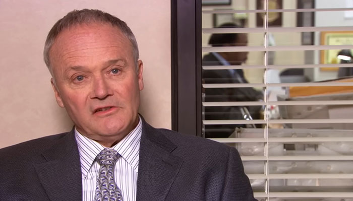 Creed Bratton talking 
