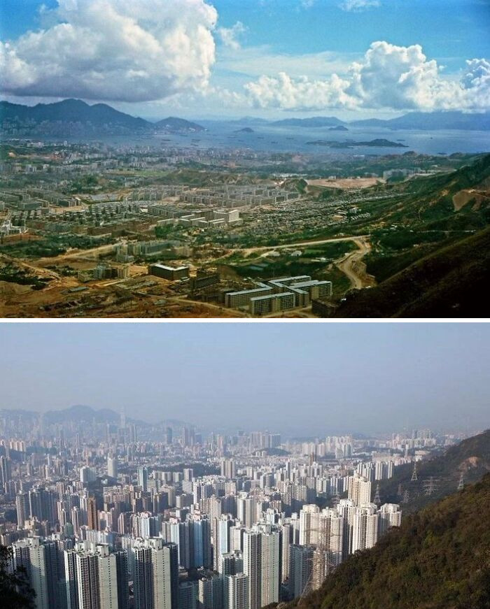 Hong Kong In 1964 And 2016