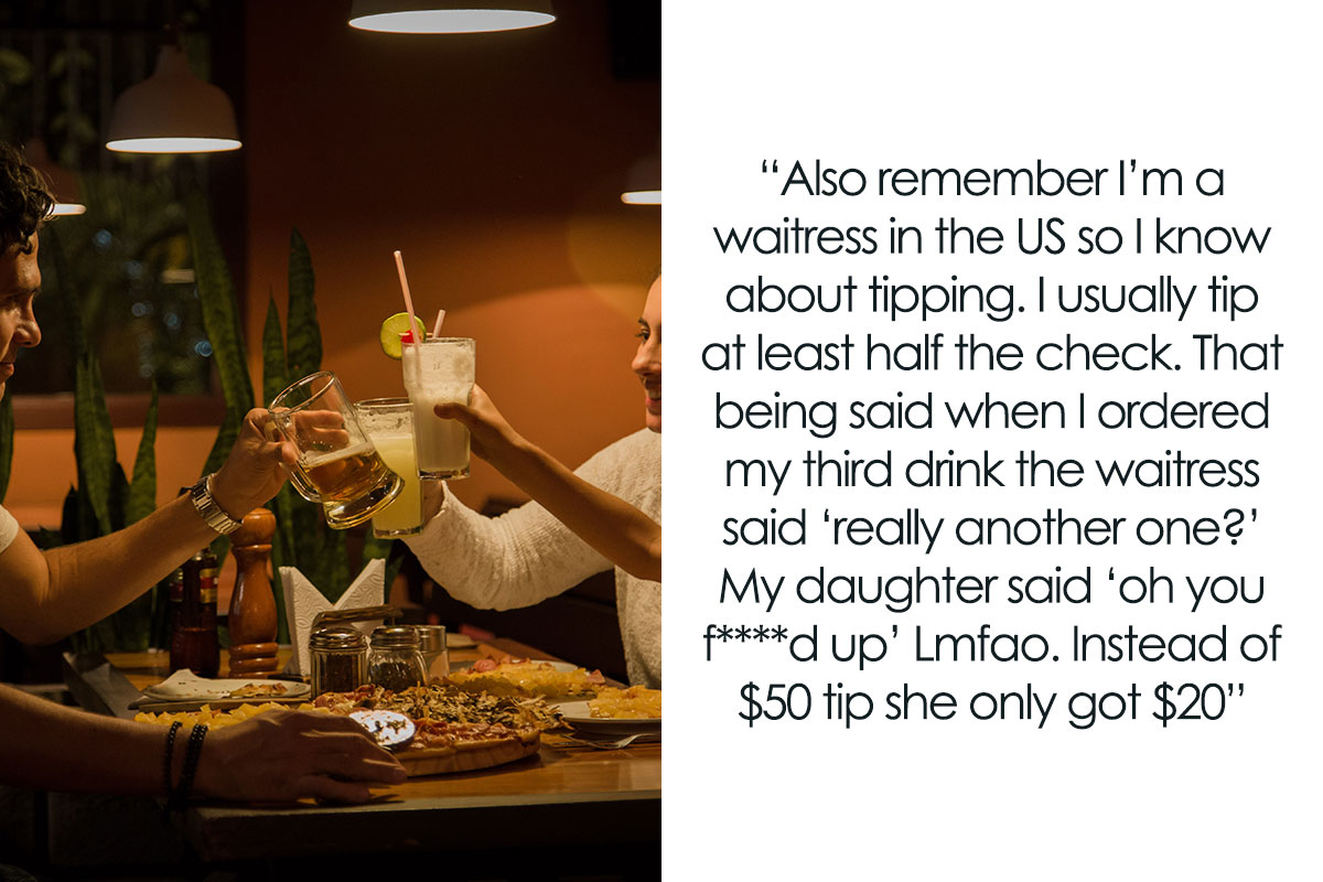 Waitress Judges This Woman For Having Another Drink, Loses Out On A Hefty Tip
