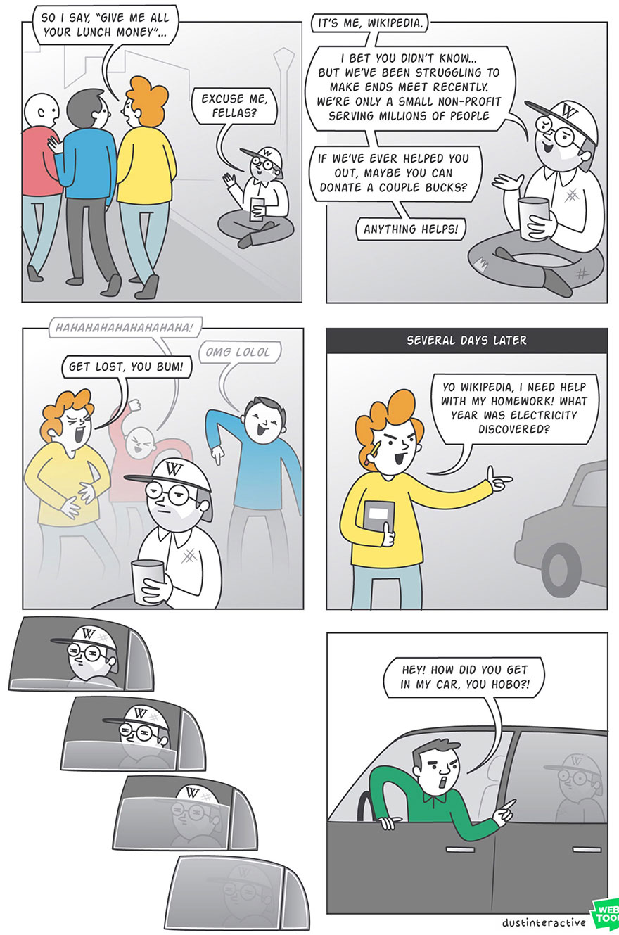 This Artist Illustrates About Funny Situations Through His Absurd Comics