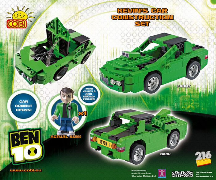 This Toy Is Based On Kevin's Car (From Ben 10: Alien Force) Only It Doesn't Come With Kevin, But Comes With Ben