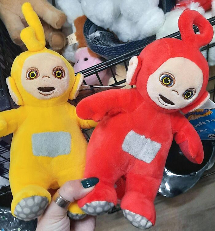 These Teletubbies Plushies I Found At A Cheap Store