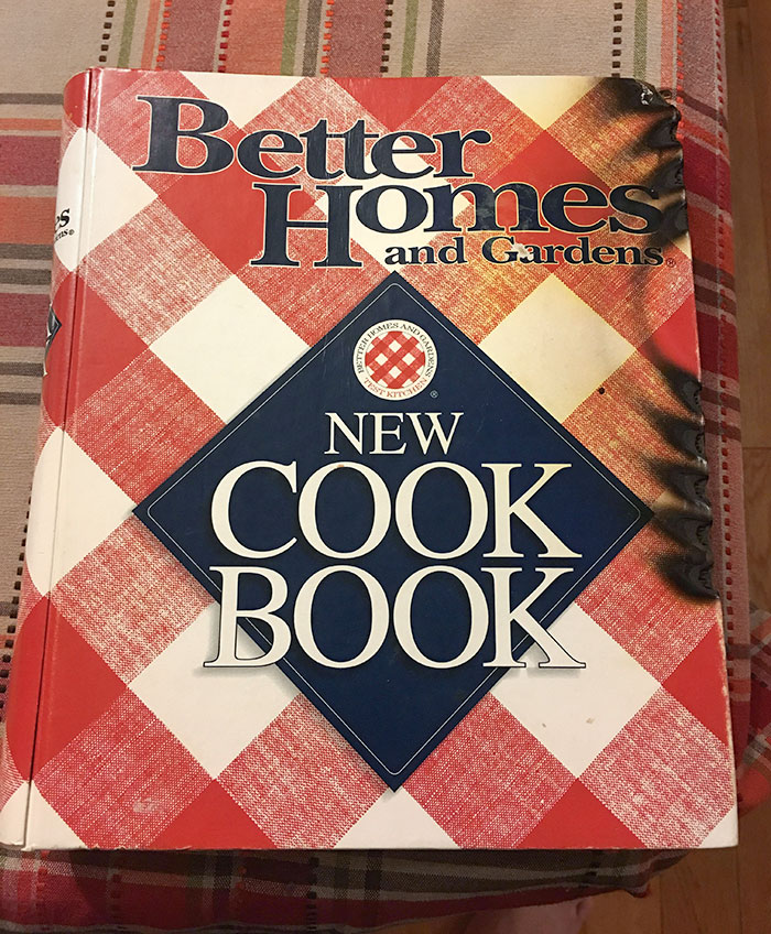 My Wife Tried Cooking Thanksgiving Dinner For Us And Actually Burned The Cookbook