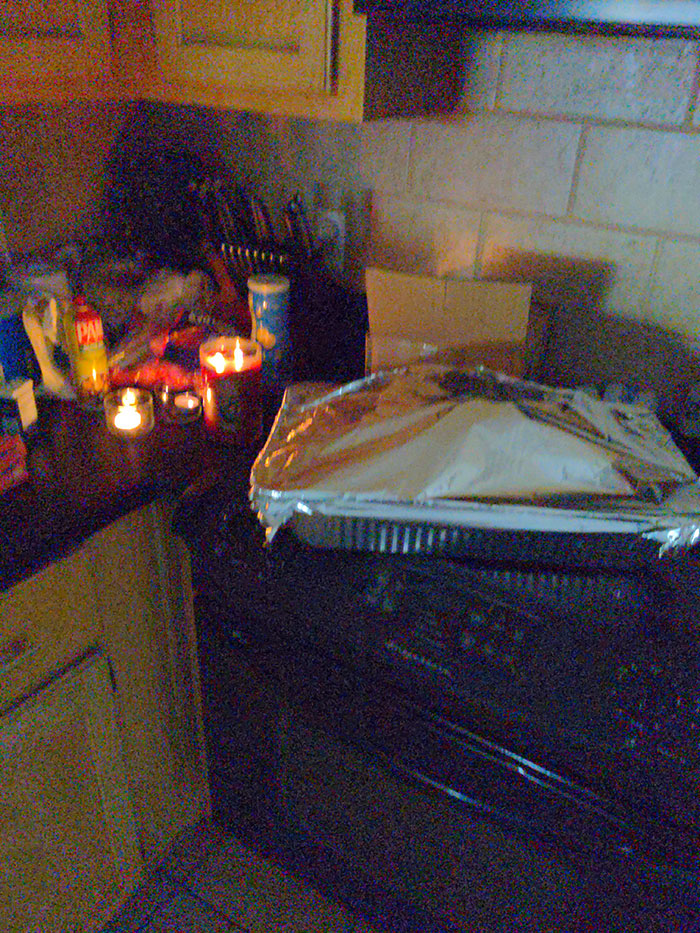 Happy Thanksgiving. There Was A Power Surge At 1:40 AM. It's Still Out, And I Was Supposed To Be Hosting The Lunch