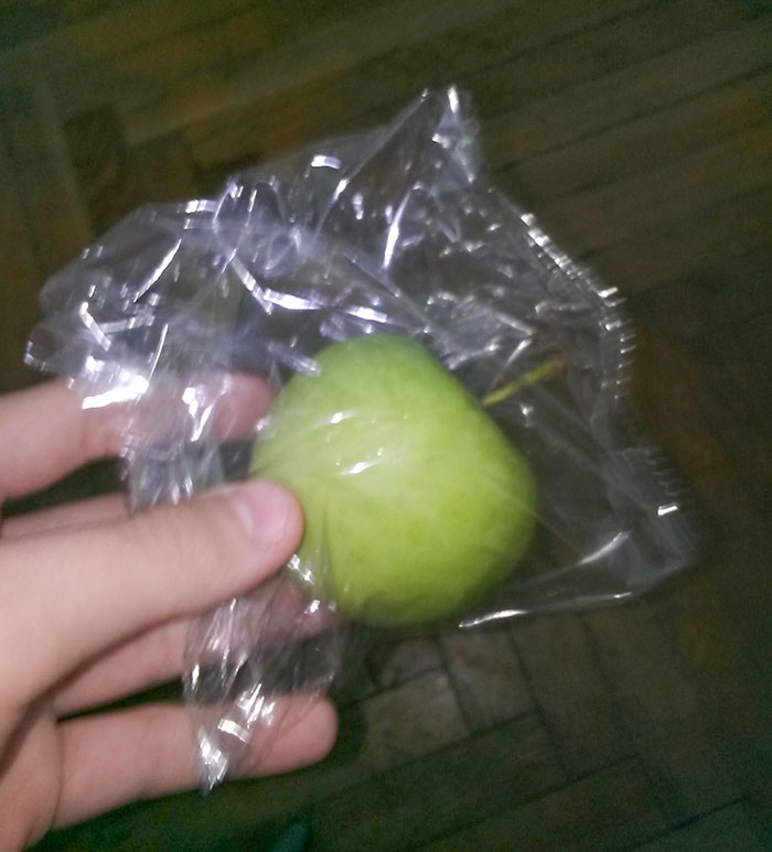 My School Started An Eco-Friendly Project By Giving Out Apples To Students