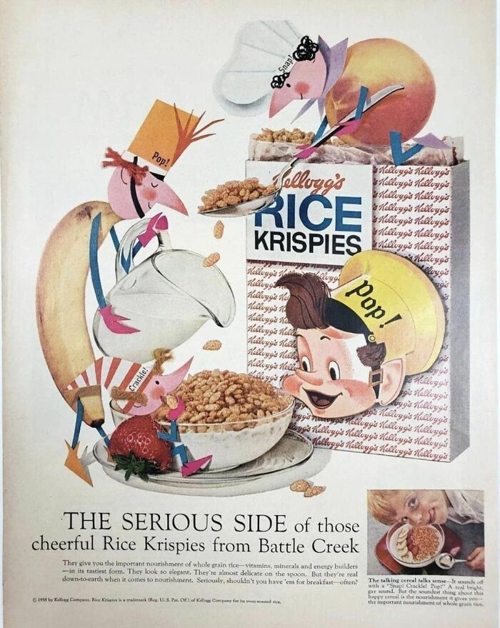 1958 Kellogg’s Rice Krispies