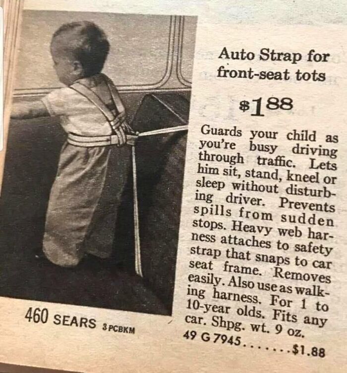 Auto Strap For Front-Seat Tots