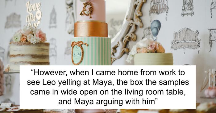 Sister Eats Couple’s Wedding Cake Samples, Gets Kicked Out Of Their Home