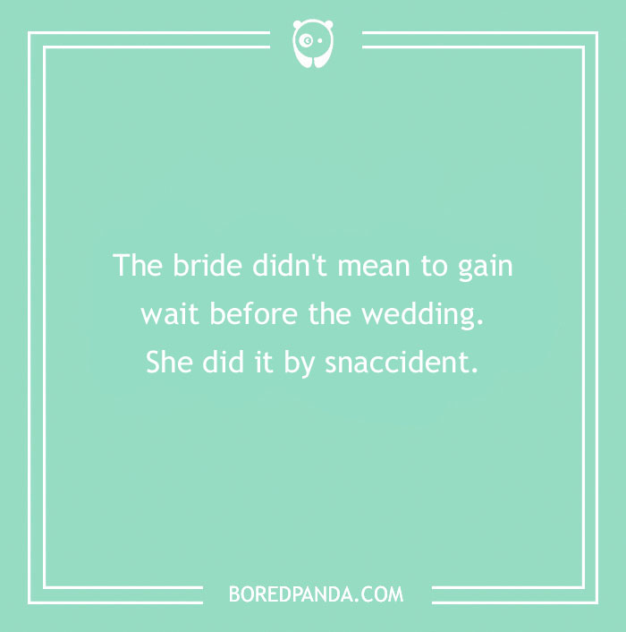 129 Bride Puns Worthy of Wedding Shaming Stories